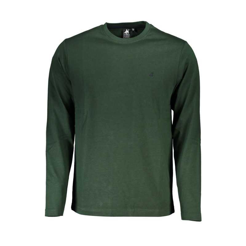 US GRAND POLO MEN'S LONG SLEEVE T-SHIRT GREEN