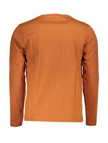 US GRAND POLO MEN'S LONG SLEEVE T-SHIRT BROWN