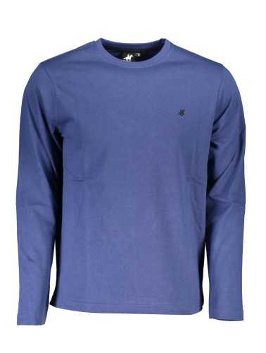 US GRAND POLO MEN'S LONG SLEEVE T-SHIRT BLUE