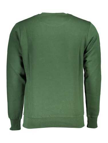 US GRAND POLO MEN'S GREEN ZIPLESS SWEATSHIRT