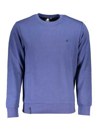 US GRAND POLO MEN'S BLUE ZIPLESS SWEATSHIRT