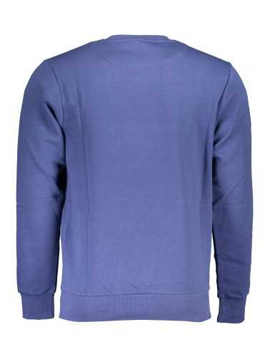 US GRAND POLO MEN'S BLUE ZIPLESS SWEATSHIRT