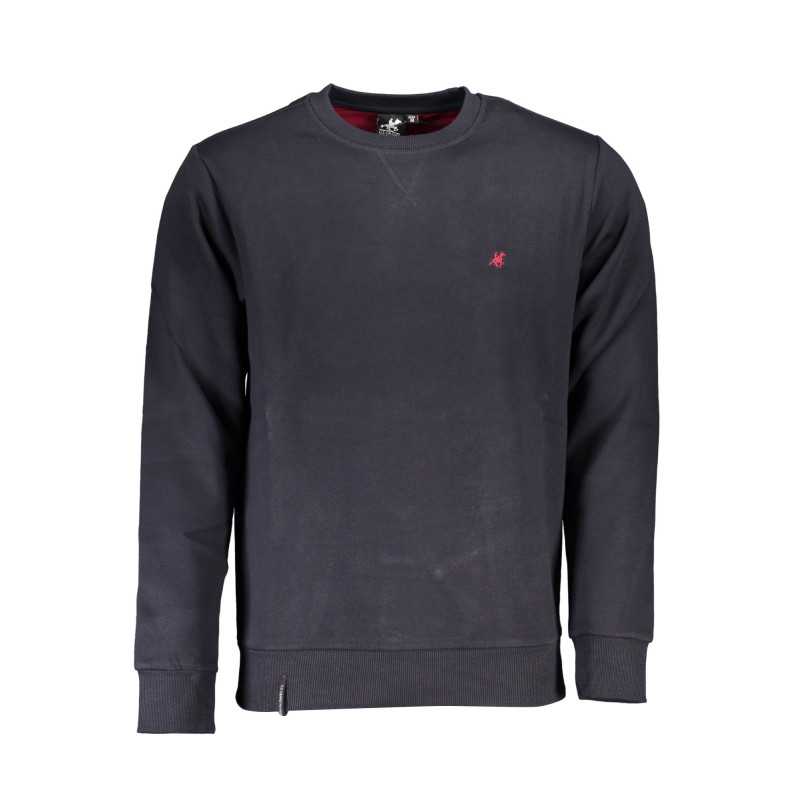 US GRAND POLO MEN'S BLUE ZIPLESS SWEATSHIRT