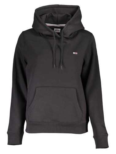 TOMMY HILFIGER WOMEN'S ZIPLESS SWEATSHIRT BLACK