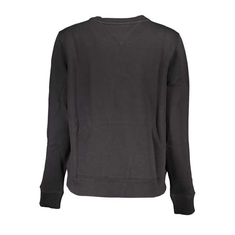 TOMMY HILFIGER WOMEN'S ZIPLESS SWEATSHIRT BLACK