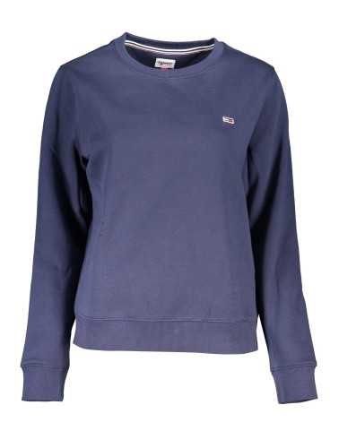 TOMMY HILFIGER WOMEN'S BLUE ZIPLESS SWEATSHIRT