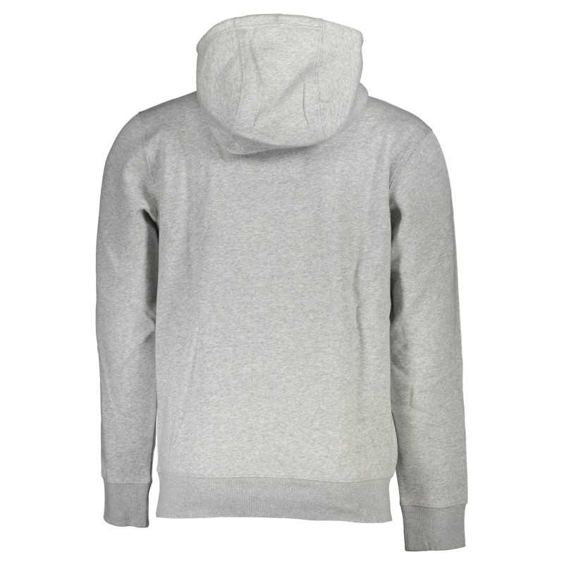 TOMMY HILFIGER MEN'S GRAY ZIPLESS SWEATSHIRT