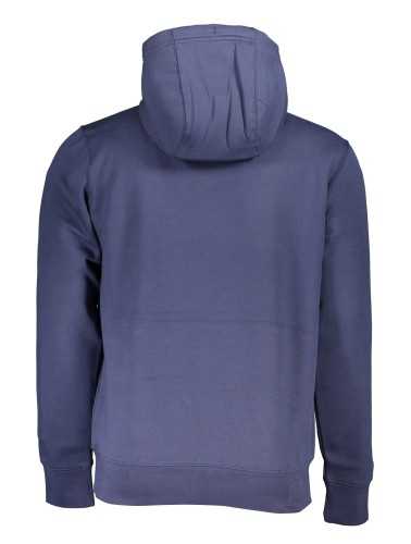 TOMMY HILFIGER MEN'S BLUE ZIPLESS SWEATSHIRT