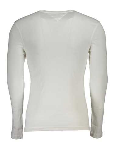 TOMMY HILFIGER MEN'S LONG SLEEVE T-SHIRT WHITE