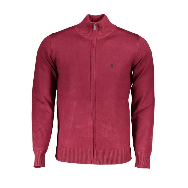 U.S. GRAND POLO CARDIGAN UOMO ROSSO