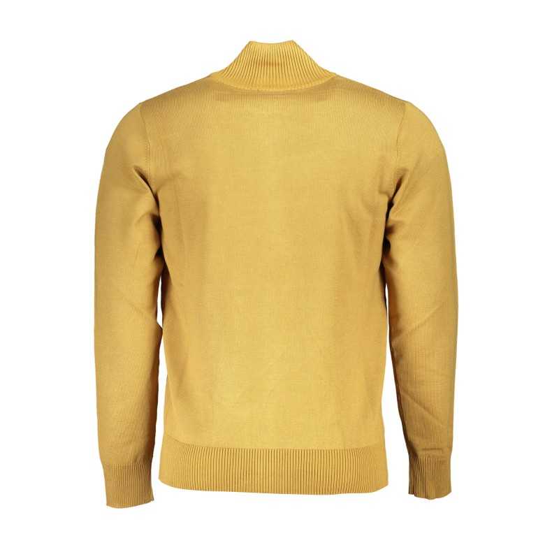 US GRAND POLO YELLOW MEN'S CARDIGAN