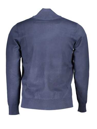 US GRAND POLO CARDIGAN MEN'S BLUE