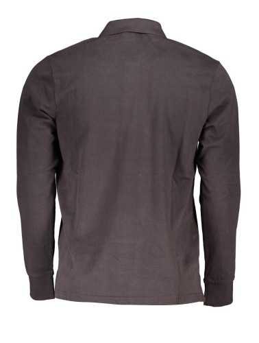 US GRAND POLO MEN'S LONG SLEEVED POLO GRAY