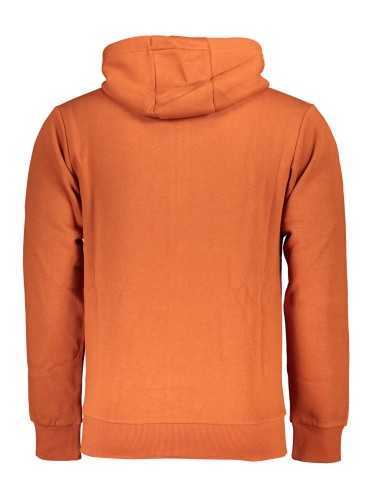 US GRAND POLO MEN'S BRONZE ZIP SWEATSHIRT