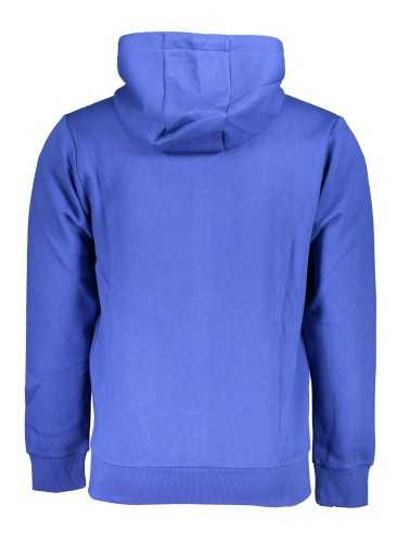 US GRAND POLO MEN'S BLUE ZIP SWEATSHIRT