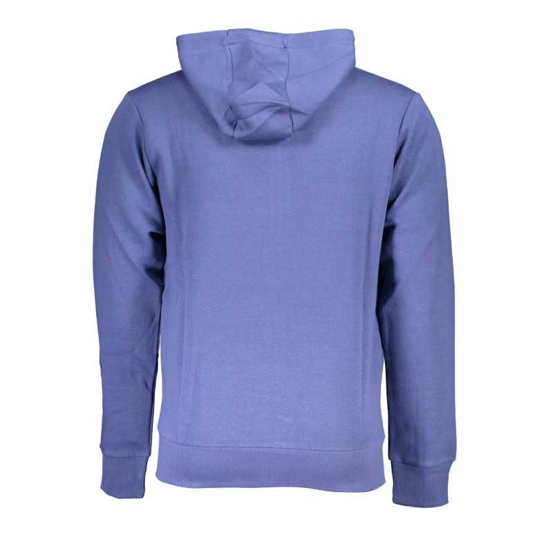 US GRAND POLO MEN'S BLUE ZIP SWEATSHIRT