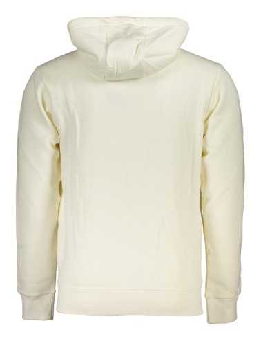 US GRAND POLO MEN'S WHITE ZIP SWEATSHIRT