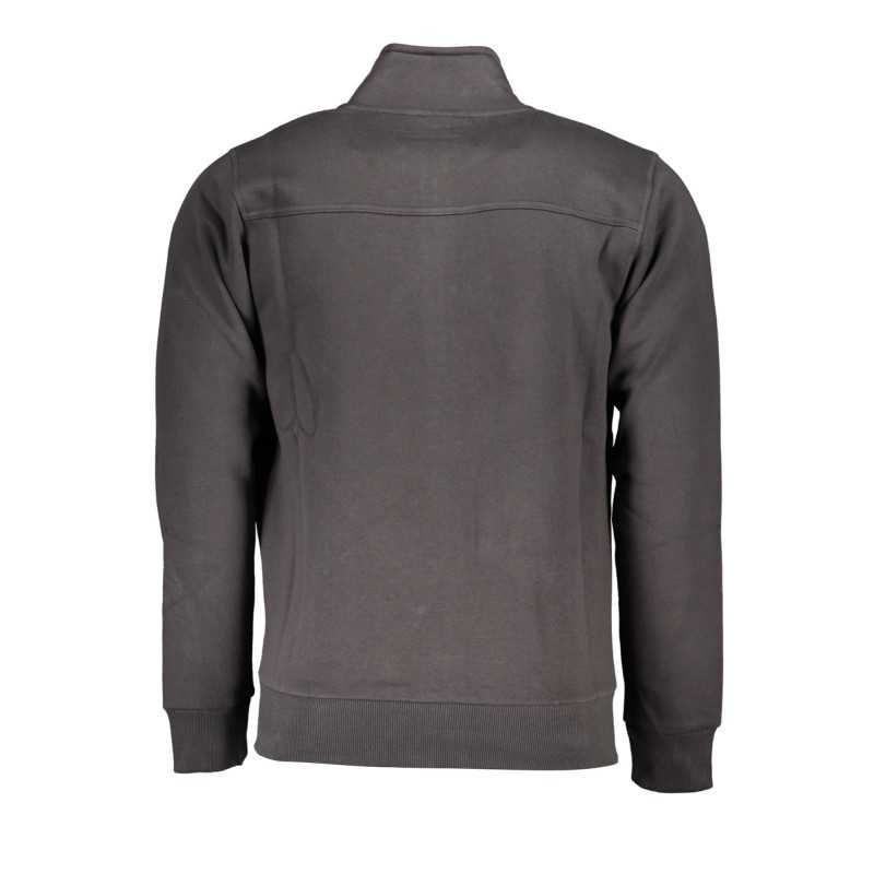 US GRAND POLO MEN'S GRAY ZIP SWEATSHIRT