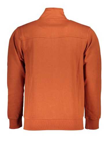 US GRAND POLO MEN'S BRONZE ZIP SWEATSHIRT