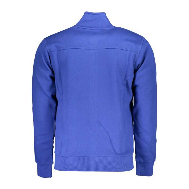 US GRAND POLO MEN'S BLUE ZIP SWEATSHIRT