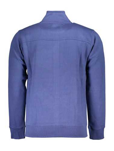 US GRAND POLO MEN'S BLUE ZIP SWEATSHIRT