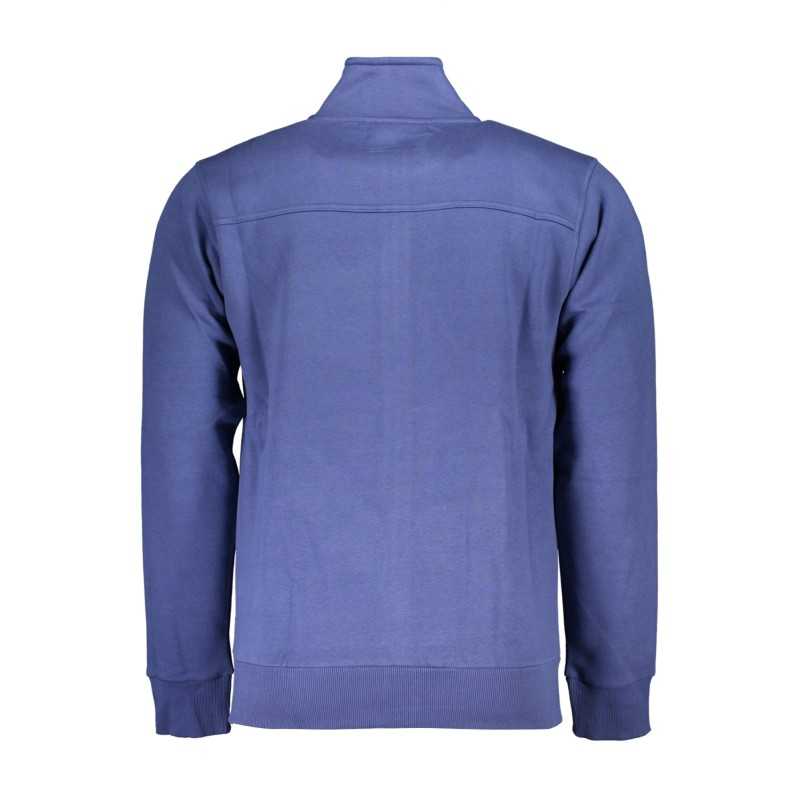 US GRAND POLO MEN'S BLUE ZIP SWEATSHIRT