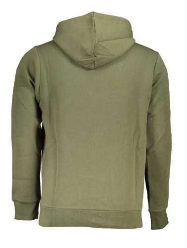 US GRAND POLO MEN'S GREEN ZIPLESS SWEATSHIRT