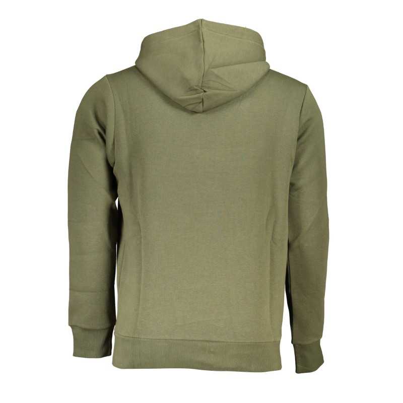 US GRAND POLO MEN'S GREEN ZIPLESS SWEATSHIRT