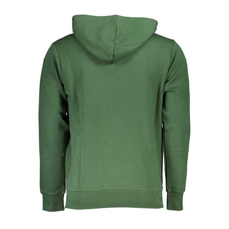 US GRAND POLO MEN'S GREEN ZIPLESS SWEATSHIRT