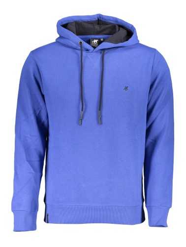 US GRAND POLO MEN'S BLUE ZIPLESS SWEATSHIRT