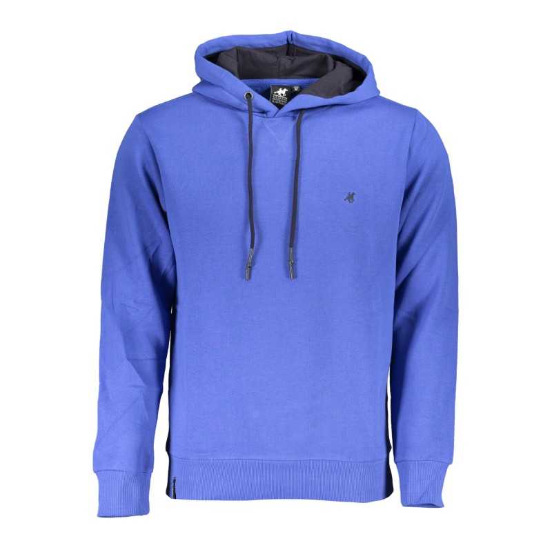 US GRAND POLO MEN'S BLUE ZIPLESS SWEATSHIRT