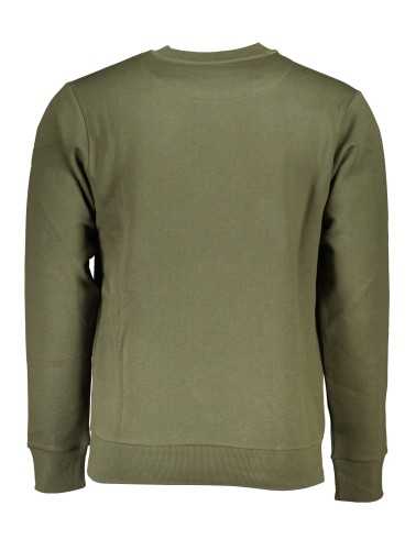 US GRAND POLO MEN'S GREEN ZIPLESS SWEATSHIRT