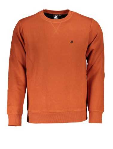 US GRAND POLO MEN'S BRONZE ZIPLESS SWEATSHIRT