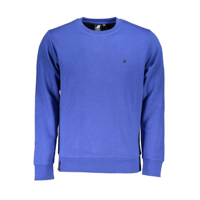 US GRAND POLO MEN'S BLUE ZIPLESS SWEATSHIRT