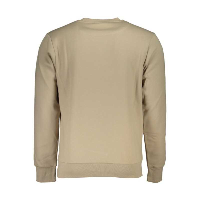 US GRAND POLO MEN'S BEIGE ZIPLESS SWEATSHIRT