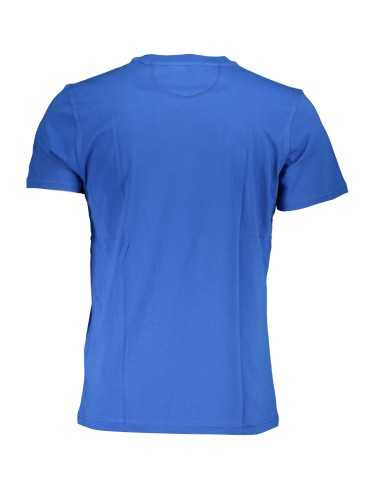 LA MARTINA MEN'S SHORT SLEEVE T-SHIRT BLUE