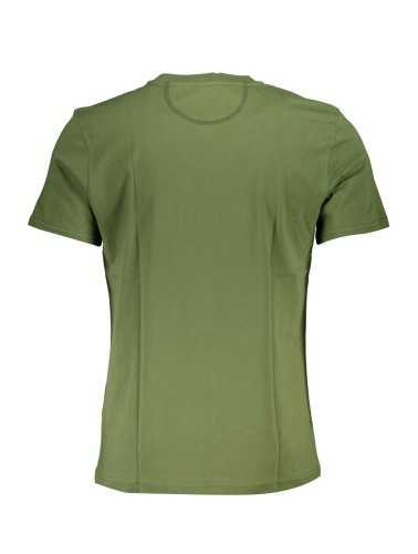 LA MARTINA GREEN MEN'S SHORT SLEEVE T-SHIRT