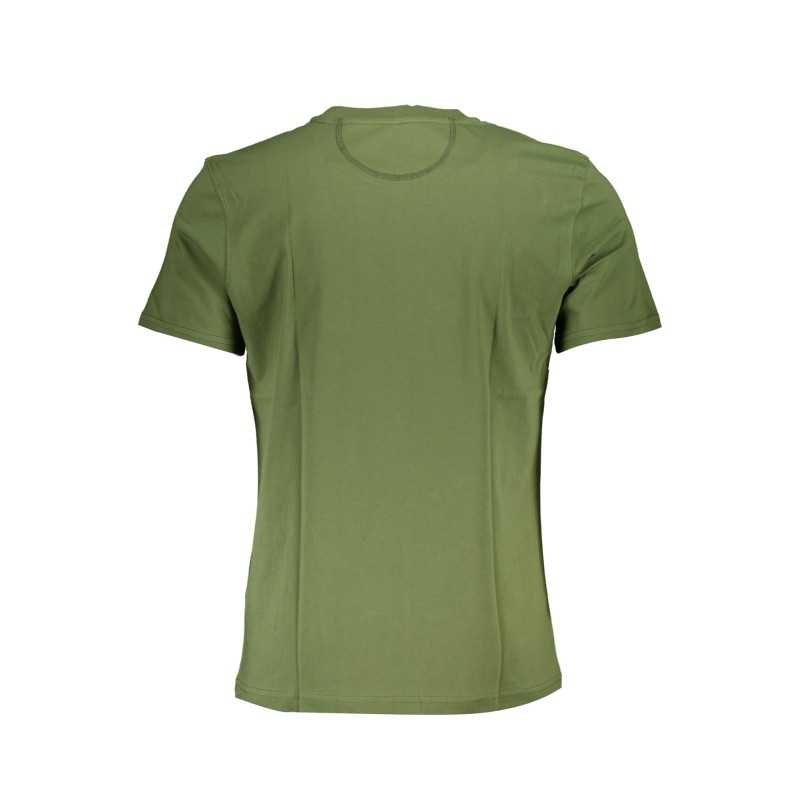 LA MARTINA GREEN MEN'S SHORT SLEEVE T-SHIRT