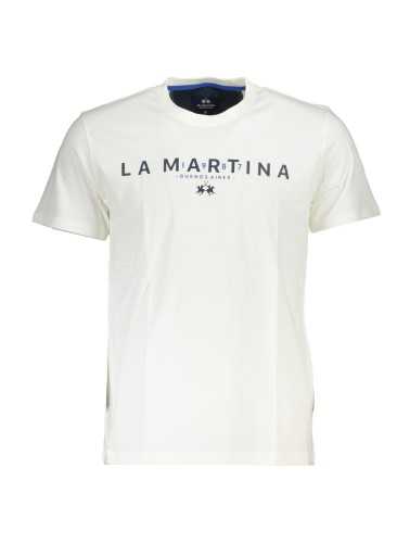 LA MARTINA T-SHIRT MANICHE CORTE UOMO BIANCO