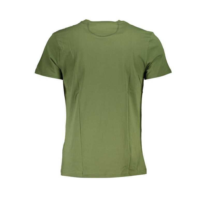 LA MARTINA GREEN MEN'S SHORT SLEEVE T-SHIRT