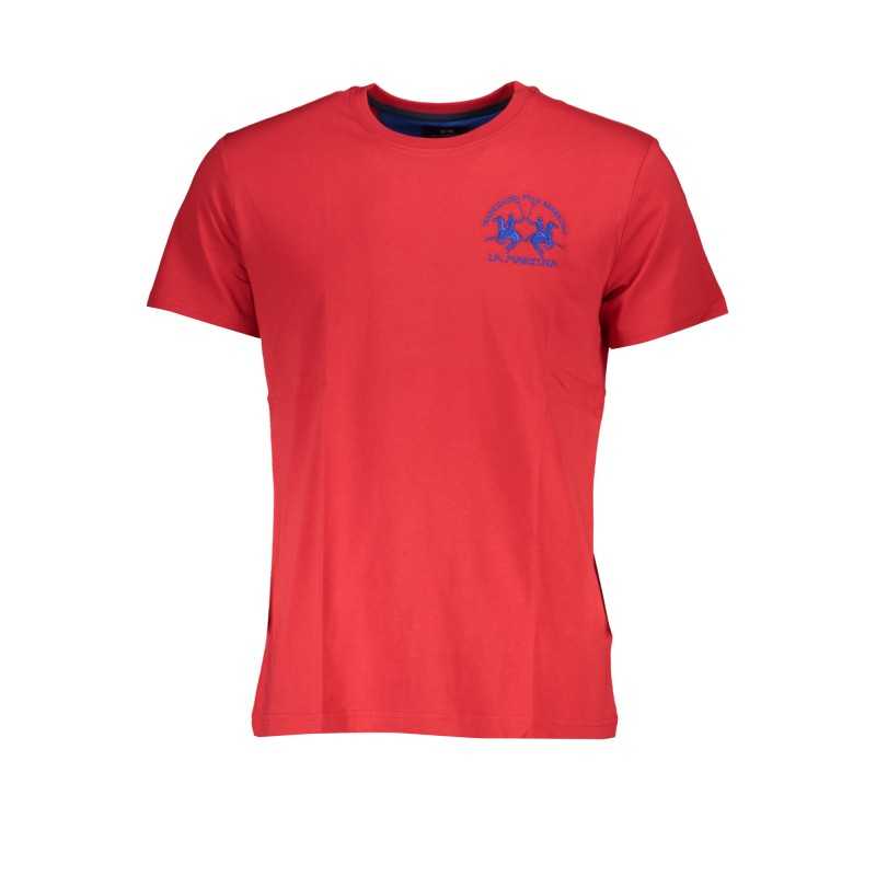 LA MARTINA MEN'S SHORT SLEEVE T-SHIRT RED