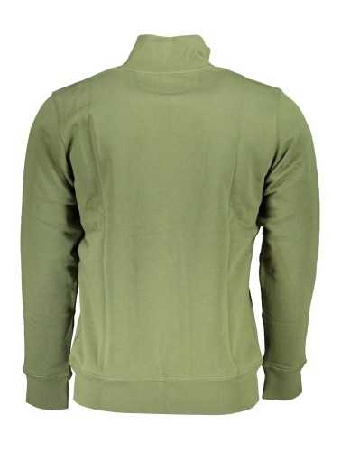 LA MARTINA MEN'S GREEN ZIP SWEATSHIRT