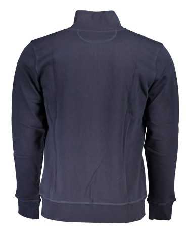 LA MARTINA MEN'S BLUE ZIP SWEATSHIRT