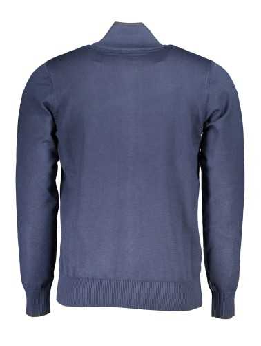 US GRAND POLO CARDIGAN MEN'S BLUE