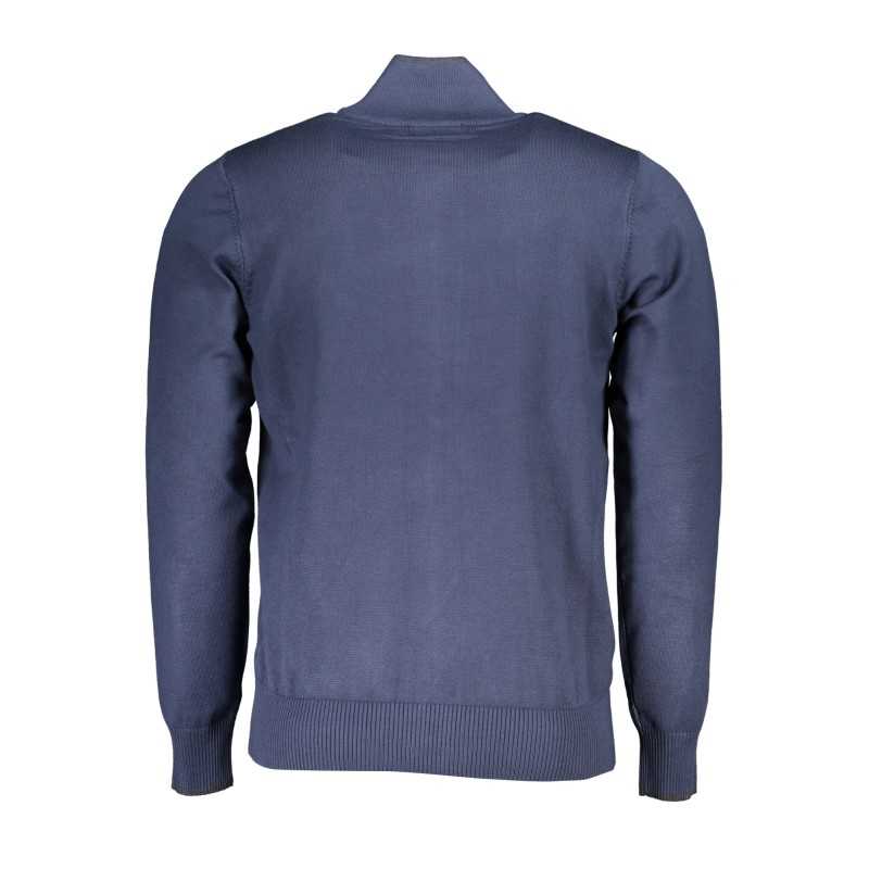 US GRAND POLO CARDIGAN MEN'S BLUE