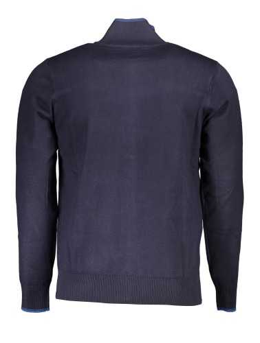 US GRAND POLO CARDIGAN MEN'S BLUE