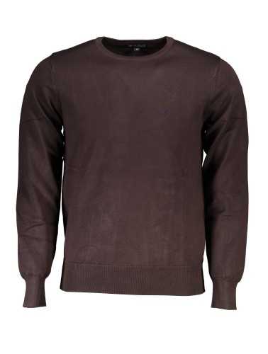 US GRAND POLO MEN'S BROWN SWEATER