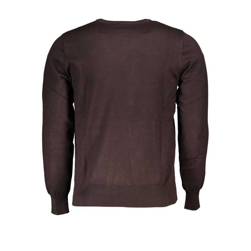 US GRAND POLO MEN'S BROWN SWEATER