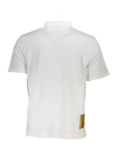 LA MARTINA MEN'S WHITE SHORT SLEEVED POLO SHIRT