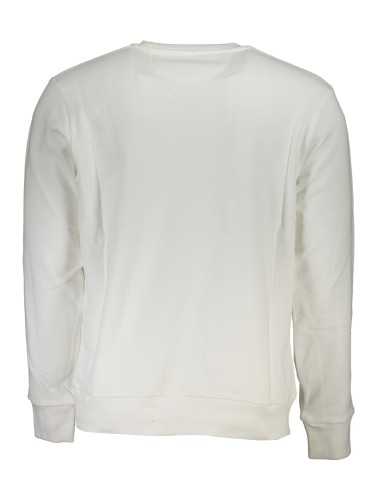 LA MARTINA MEN'S WHITE ZIPLESS SWEATSHIRT